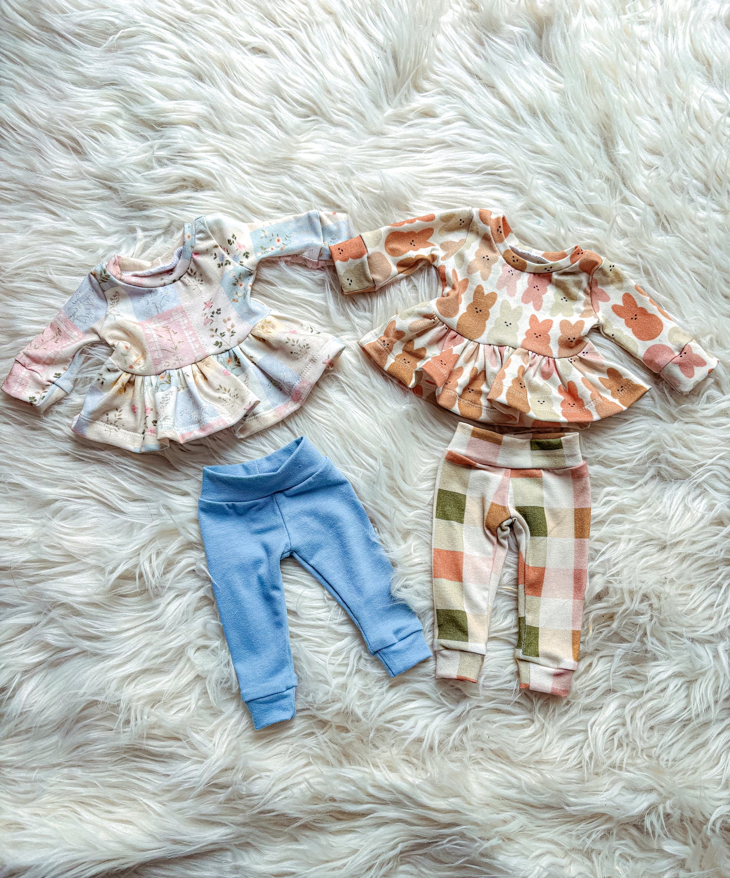 Doll Peplum/Leggings Set