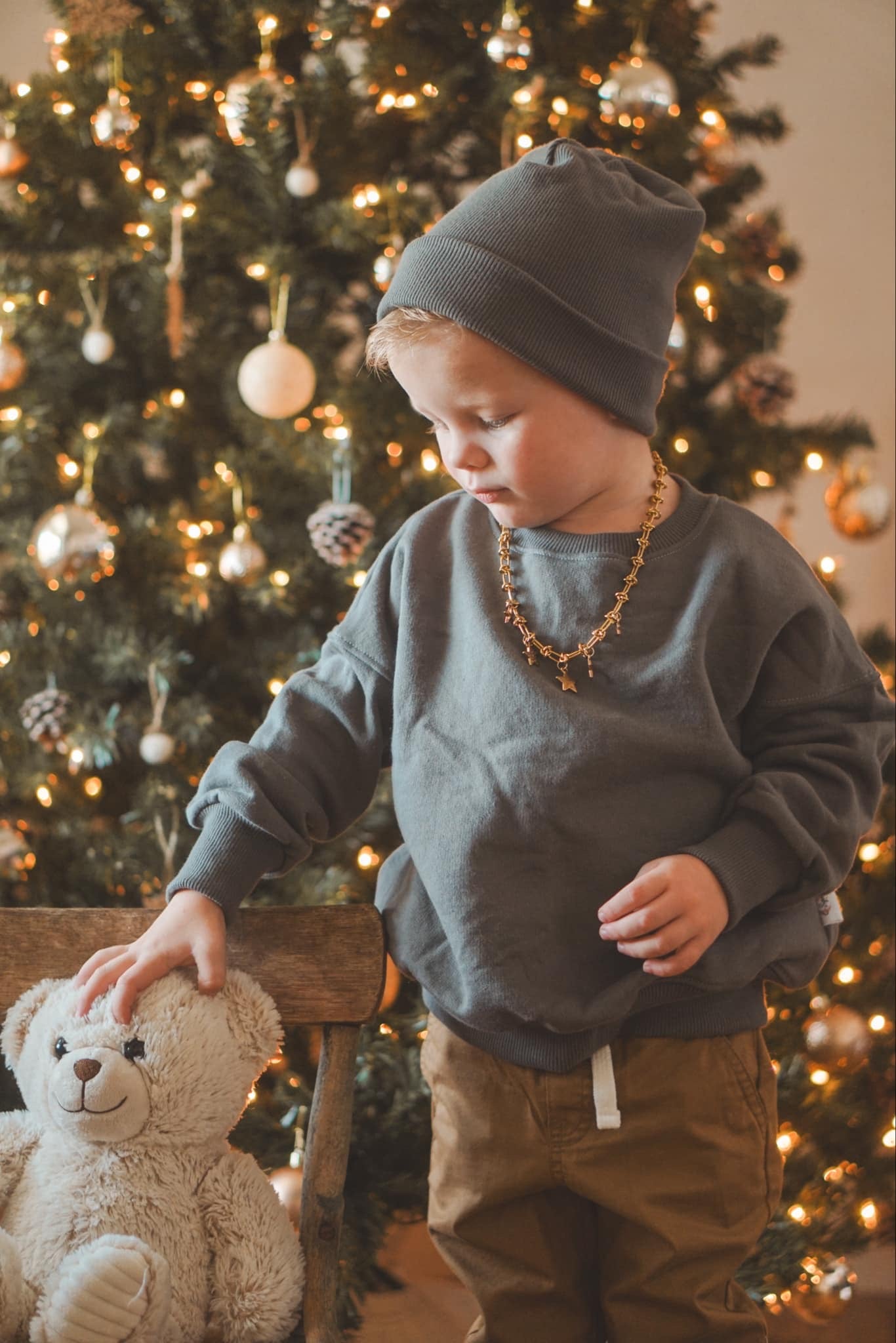 Cotton Fleece Oversized Sweatshirt