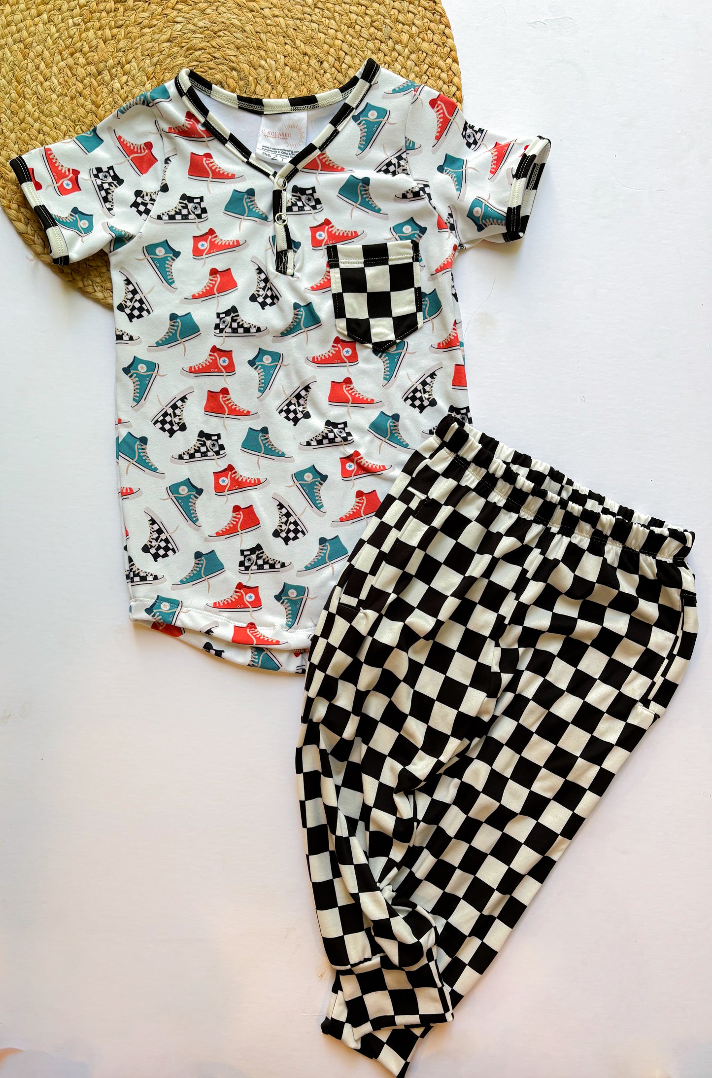 2T Checker Joggers