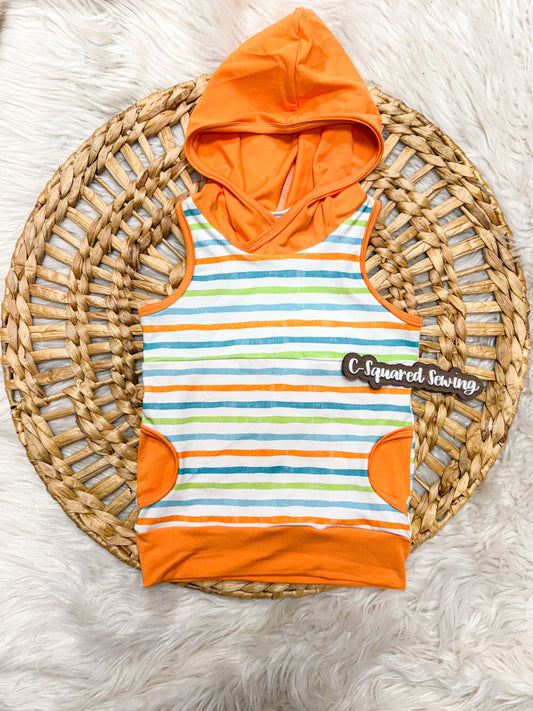 Hooded Racerback Tank