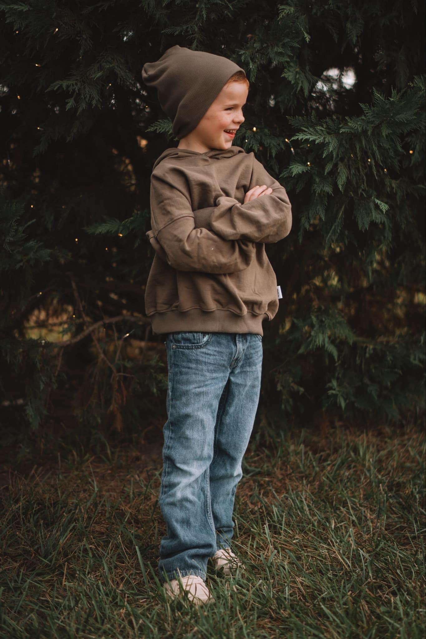 Cotton Fleece Oversized Sweatshirt