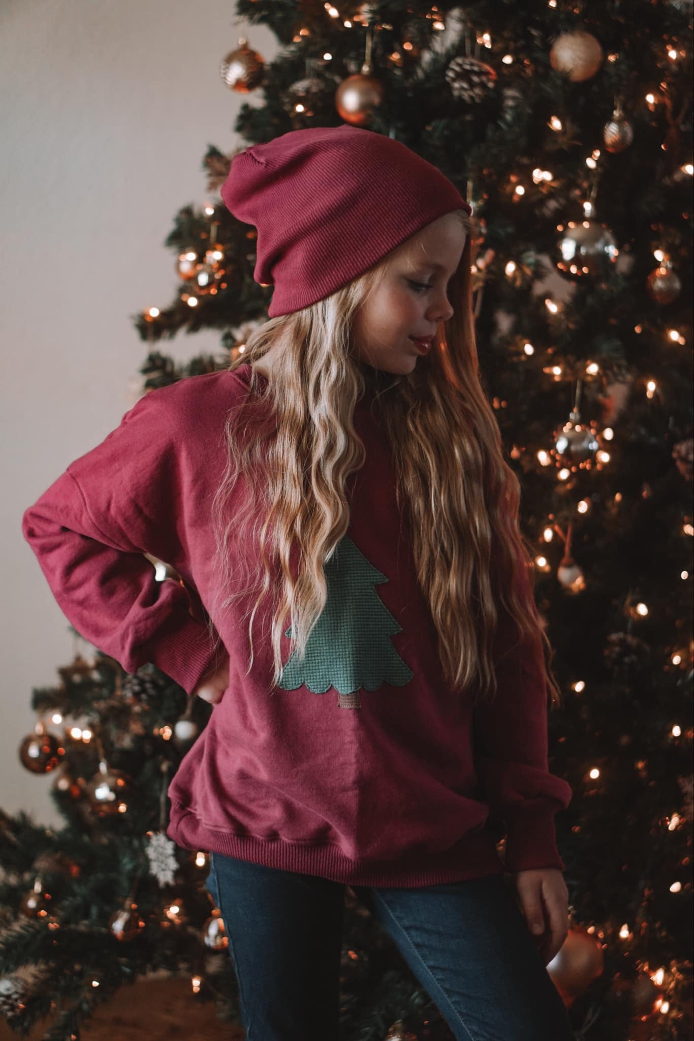 Cotton Rib Slouchy Beanie