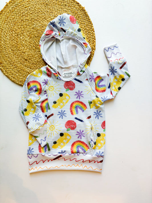 12/18m Crayon Doodle Hoodie