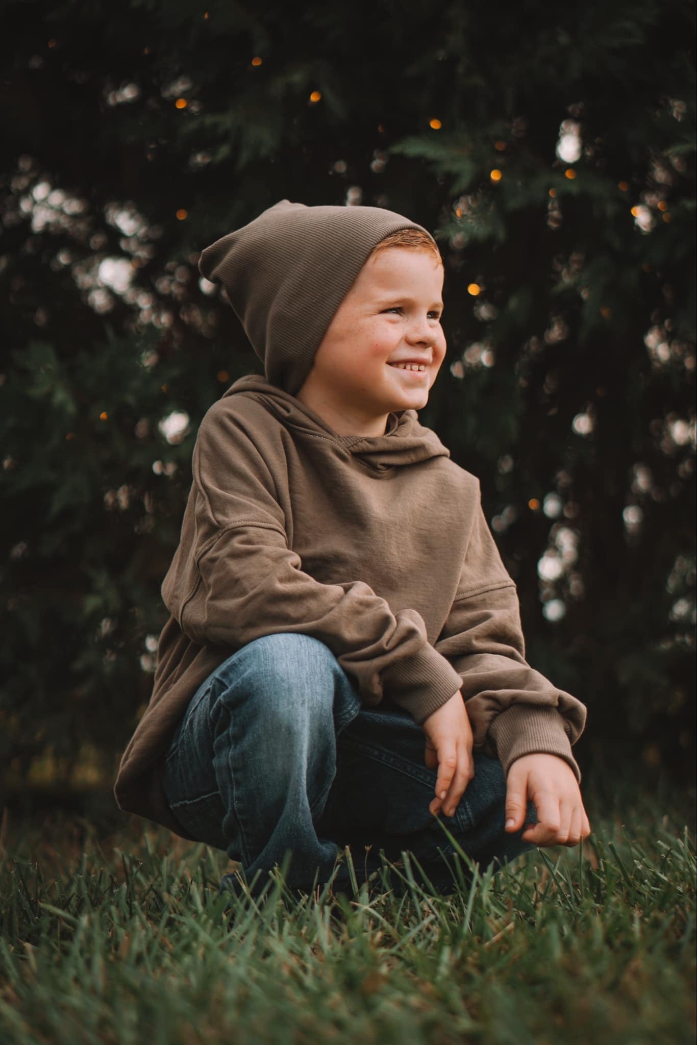 Cotton Rib Slouchy Beanie