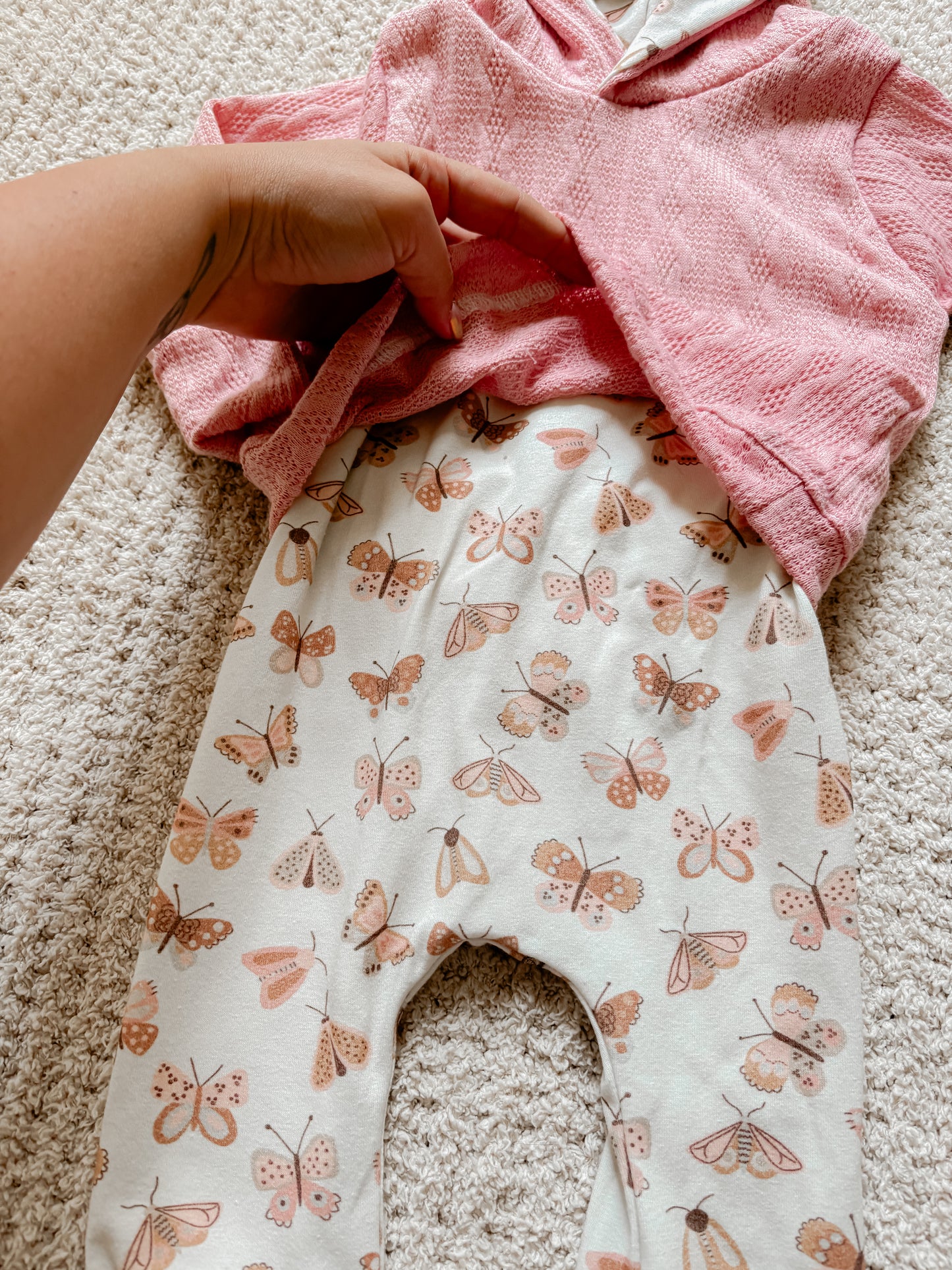 Hooded Envelope Romper