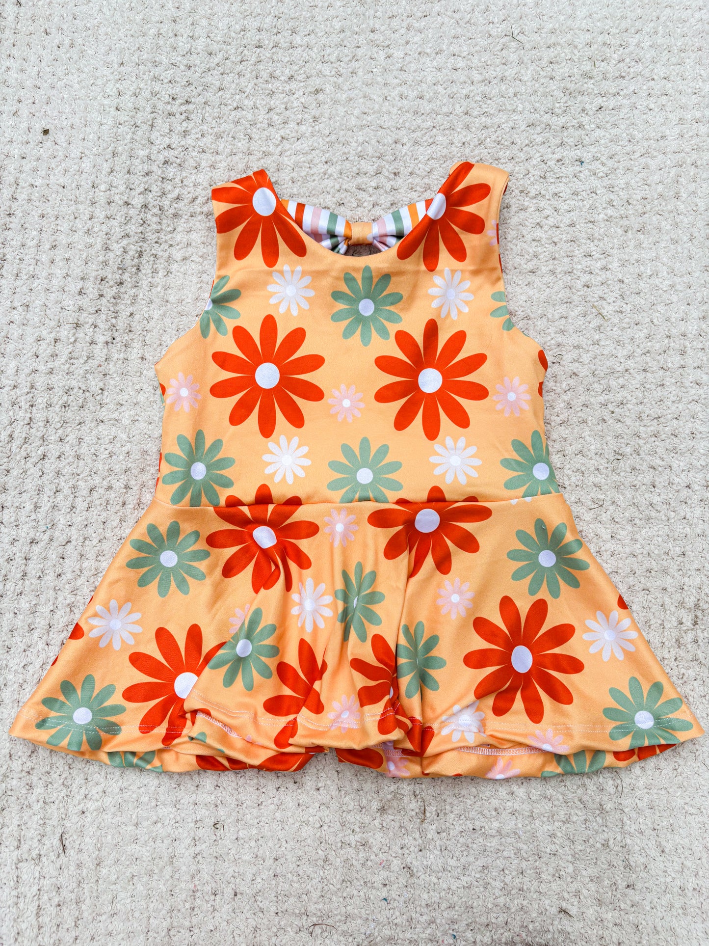Bow Back Peplum