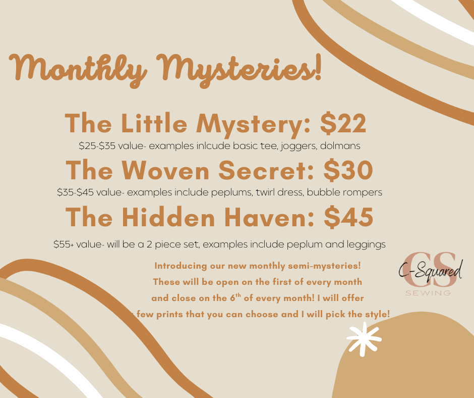 Spooky Sweet Treats Monthly Mysteries
