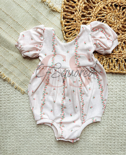 Puff Sleeve Bubble Romper
