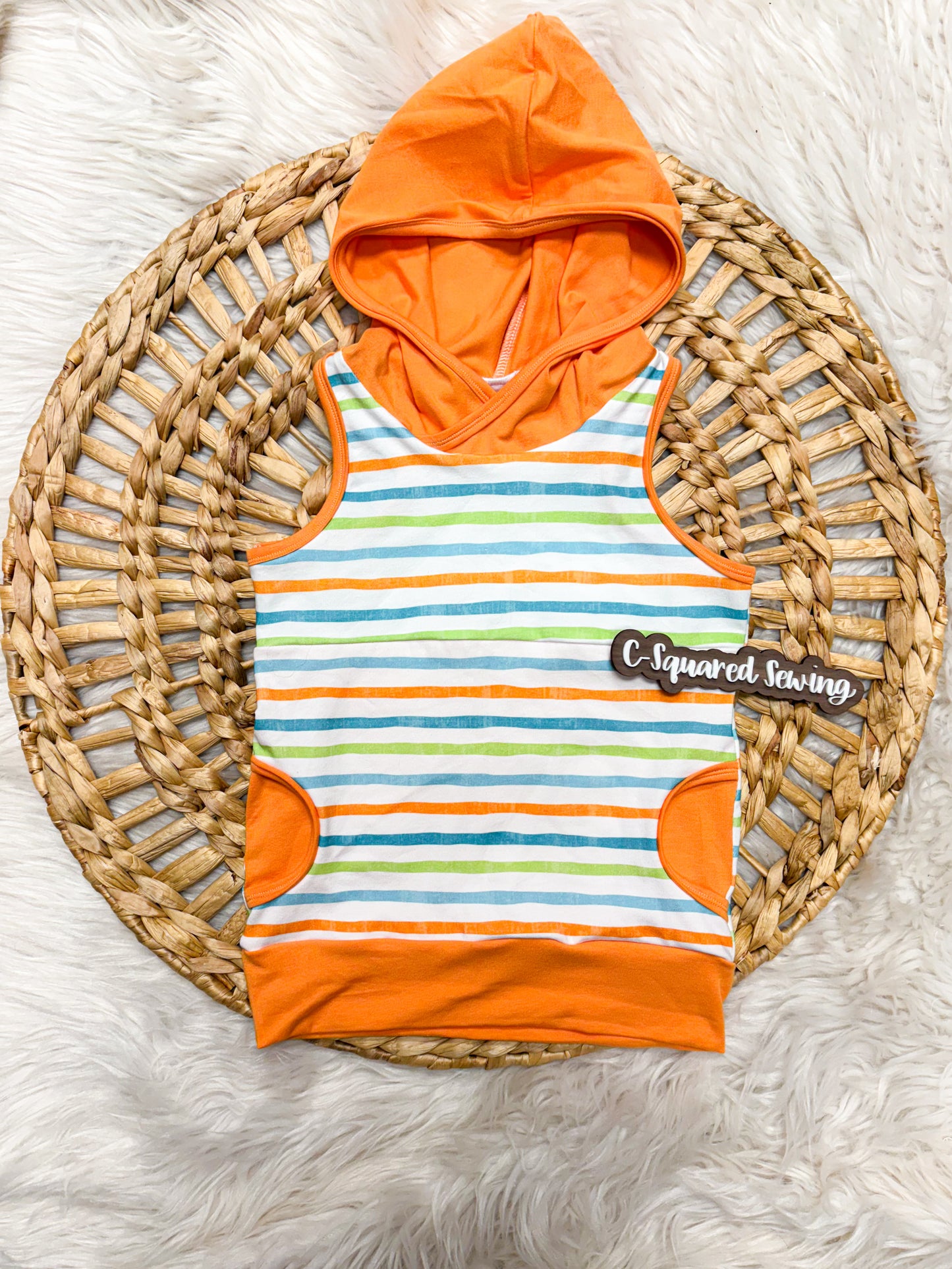 Hooded Racerback Tank