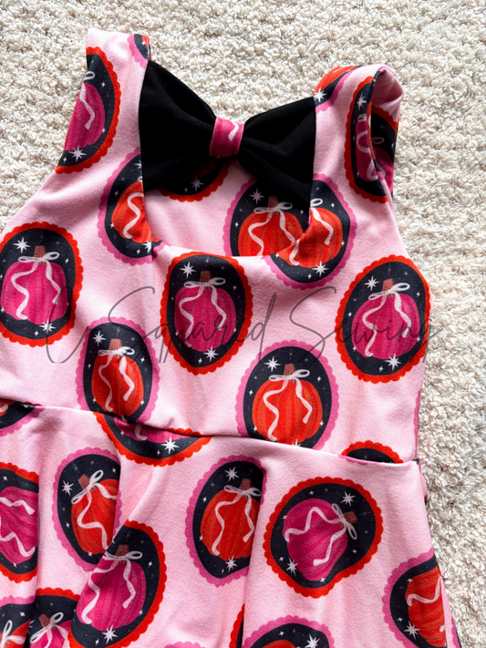 Bow Back Peplum