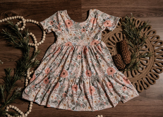 Posie Tiered Peplum/Dress