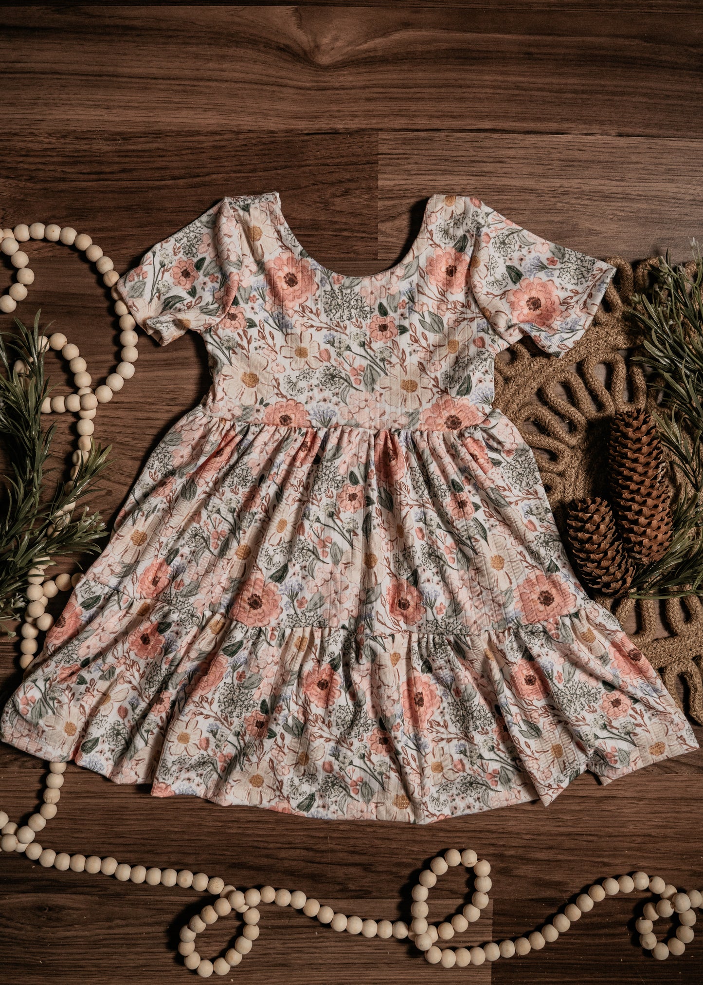 Posie Tiered Peplum/Dress