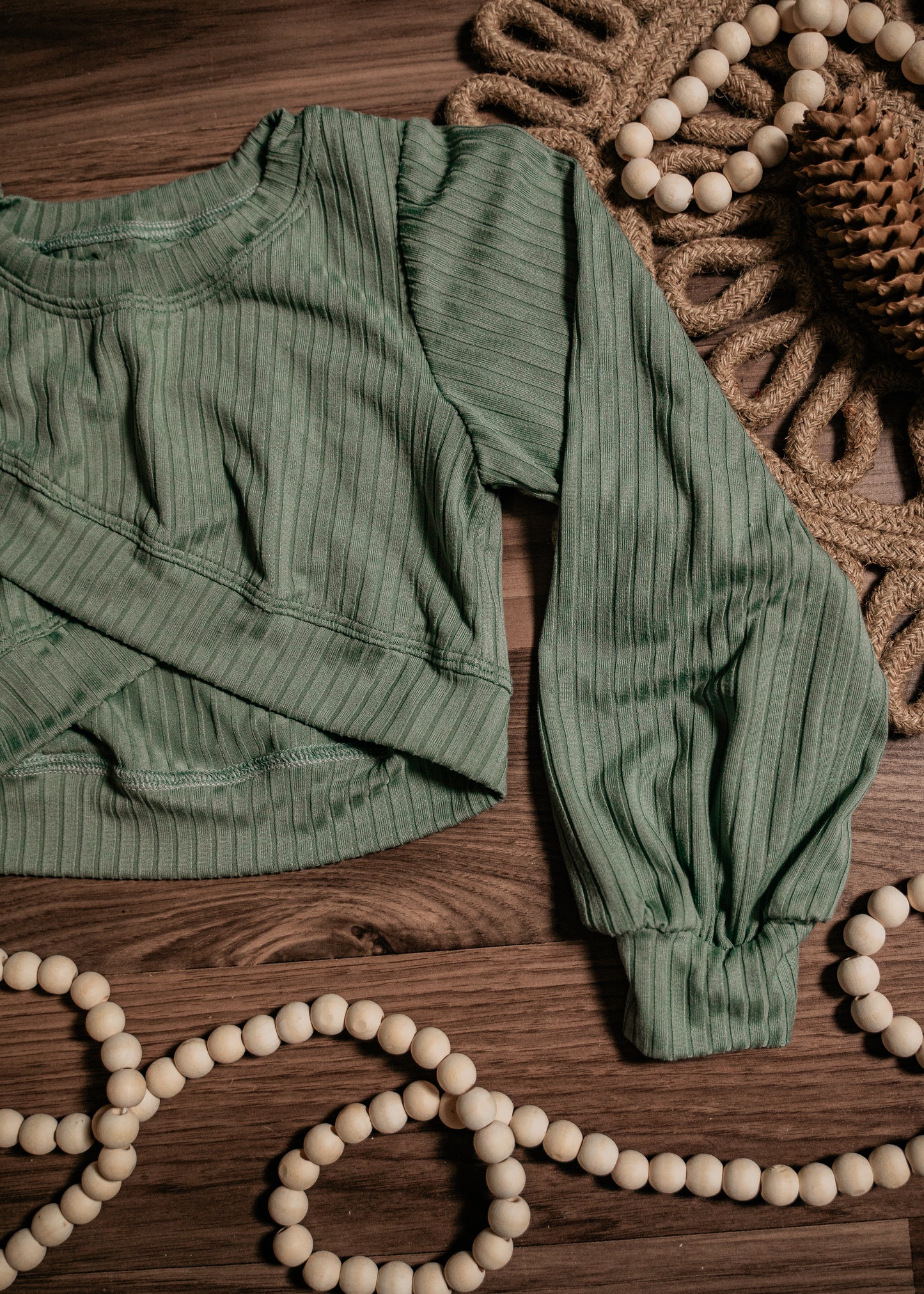 Pumpkin Crossover Top