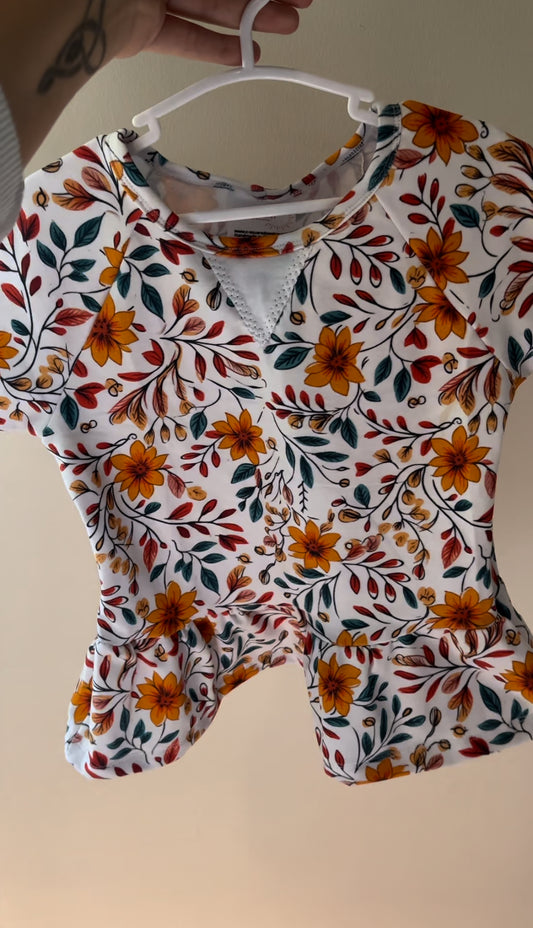 3T Raglan SS Peplum