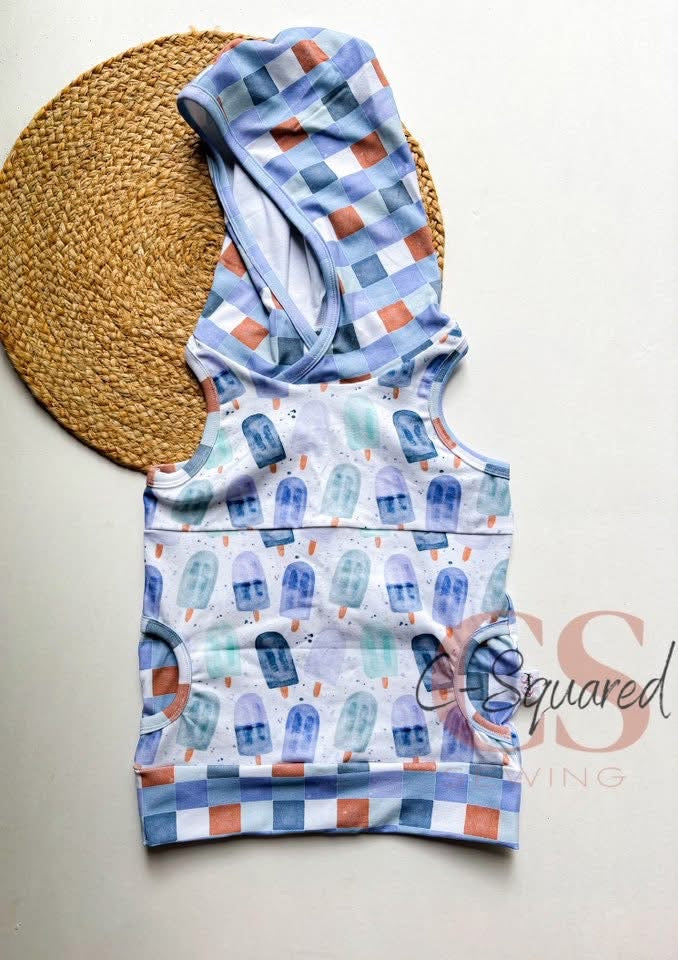 Hooded Racerback Tank