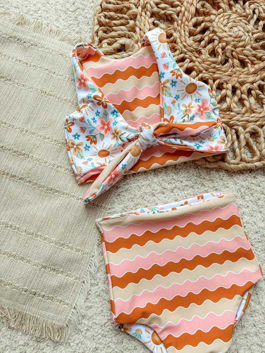 Reversible 2 Piece Swim Set