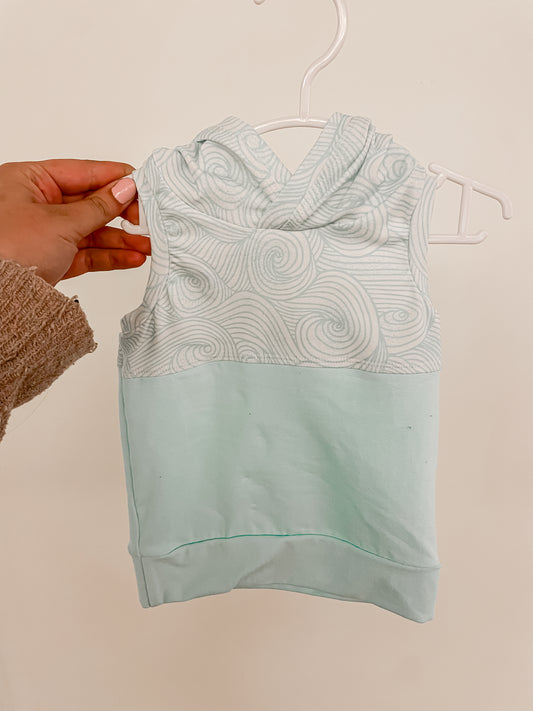 Blue Waves Racerback Tank